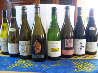 l'ensemble des bouteilles dégustées